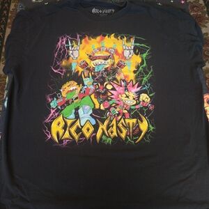 Rico Nasty - Black Graphic Print T-shirt Size XL